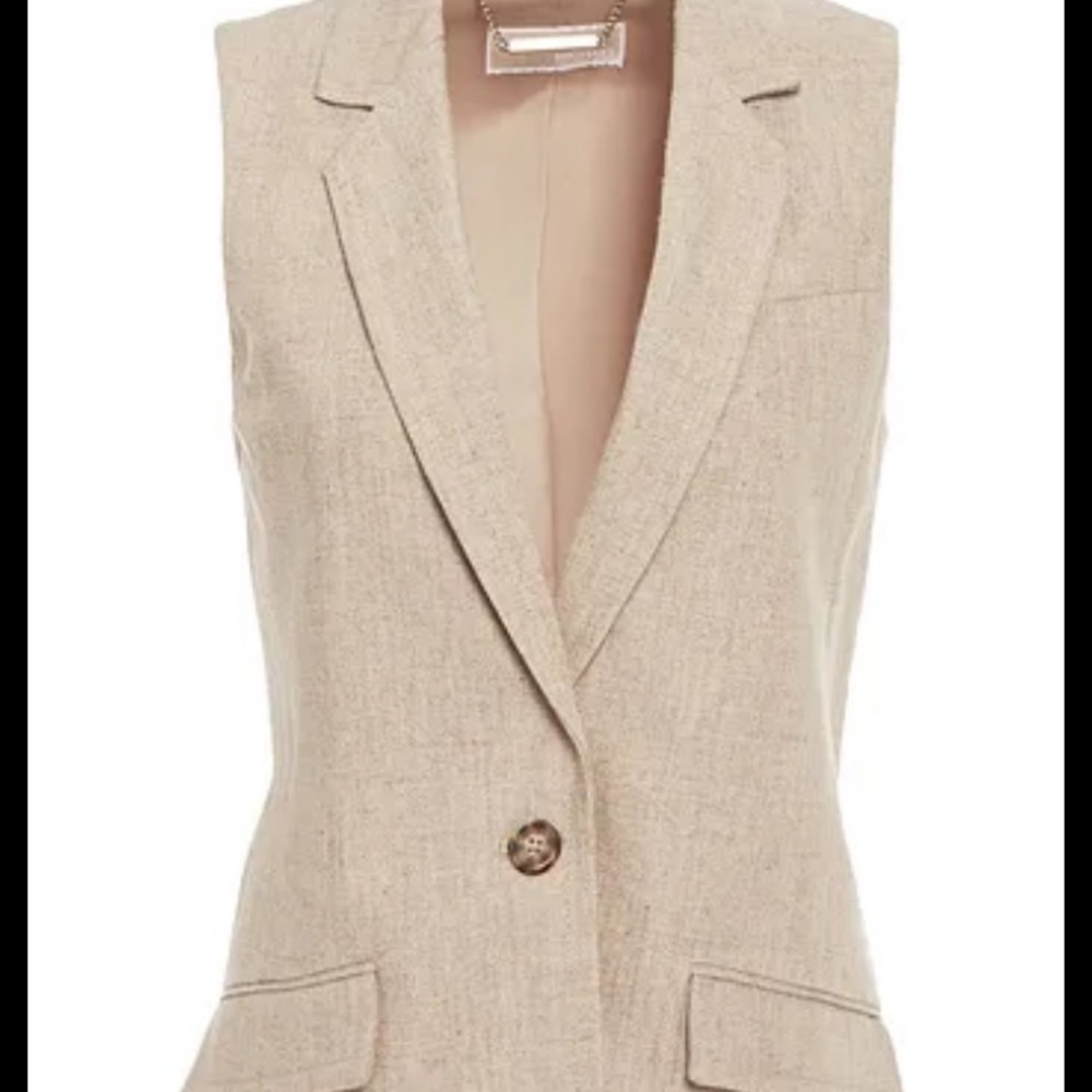 Michael Kors Linen Vest